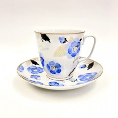 Чайный бокал "Синие цветы"